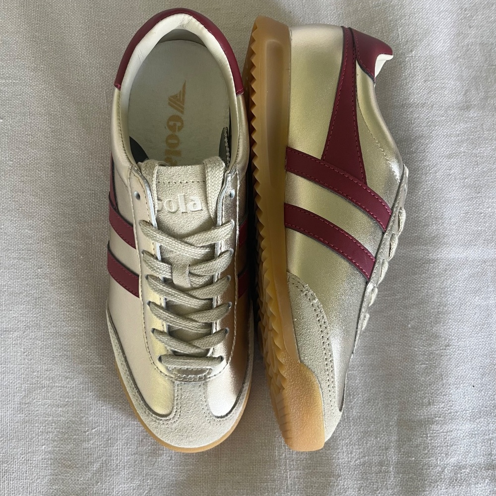 Torpedo Glimmer - Gold Cerise Gola - Size US 7.5